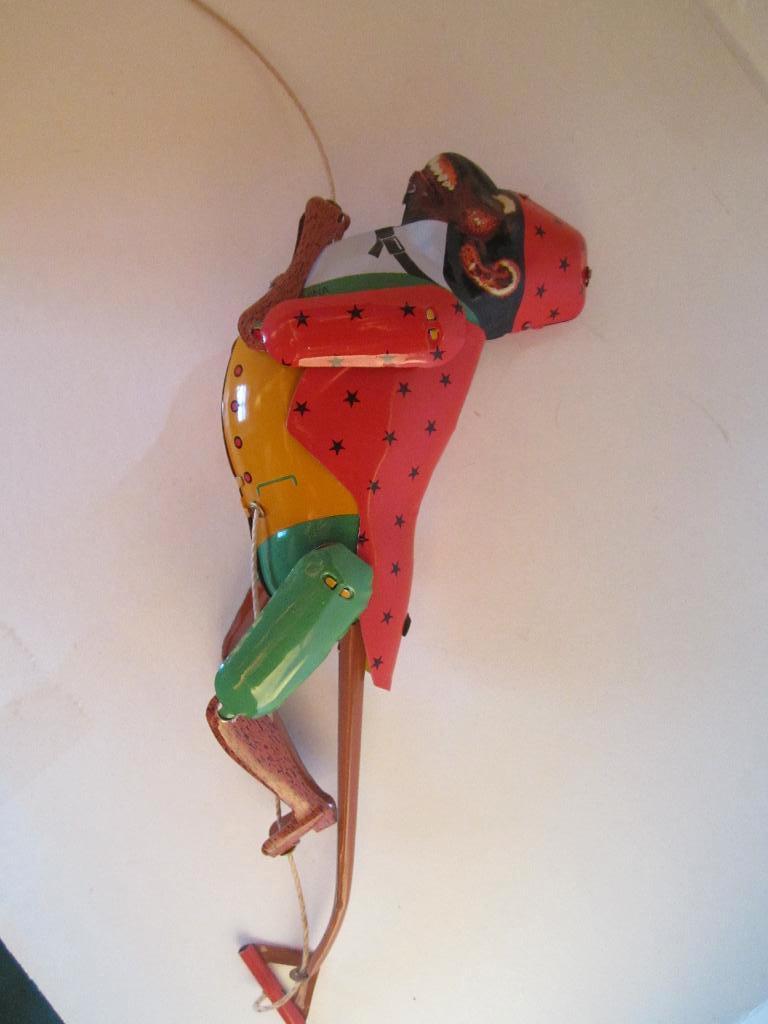 Blikken aap aan touw, Ophalen of Verzenden