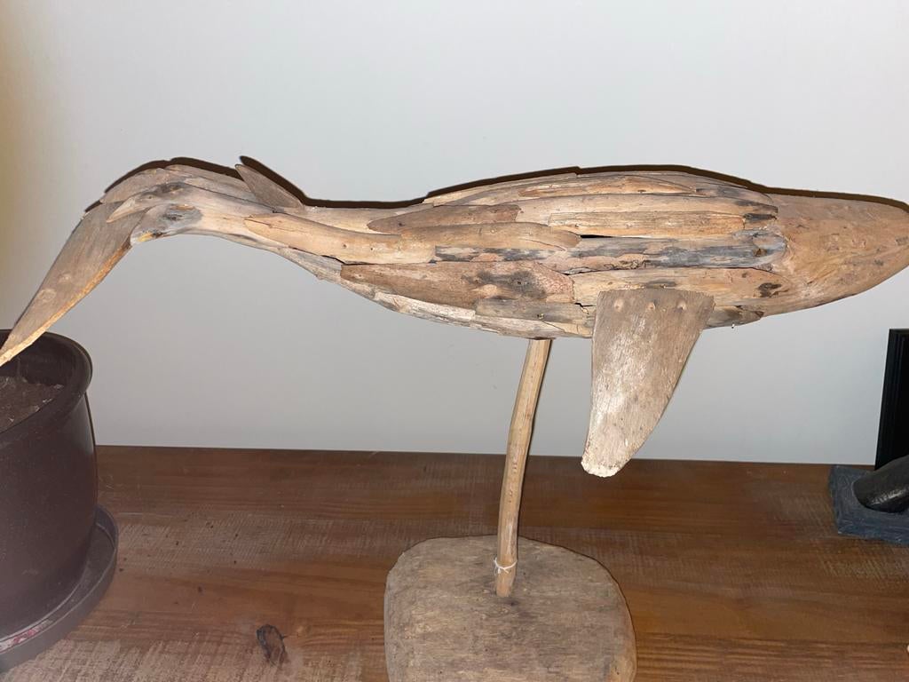 Houten Walvis Decoratie, Ophalen of Verzenden
