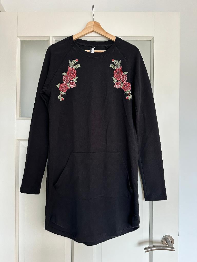 Amy & Ivy lange zwarte trui/korte jurk maat L, Maat 38/40 (M), Zwart, Nieuw, Ophalen of Verzenden