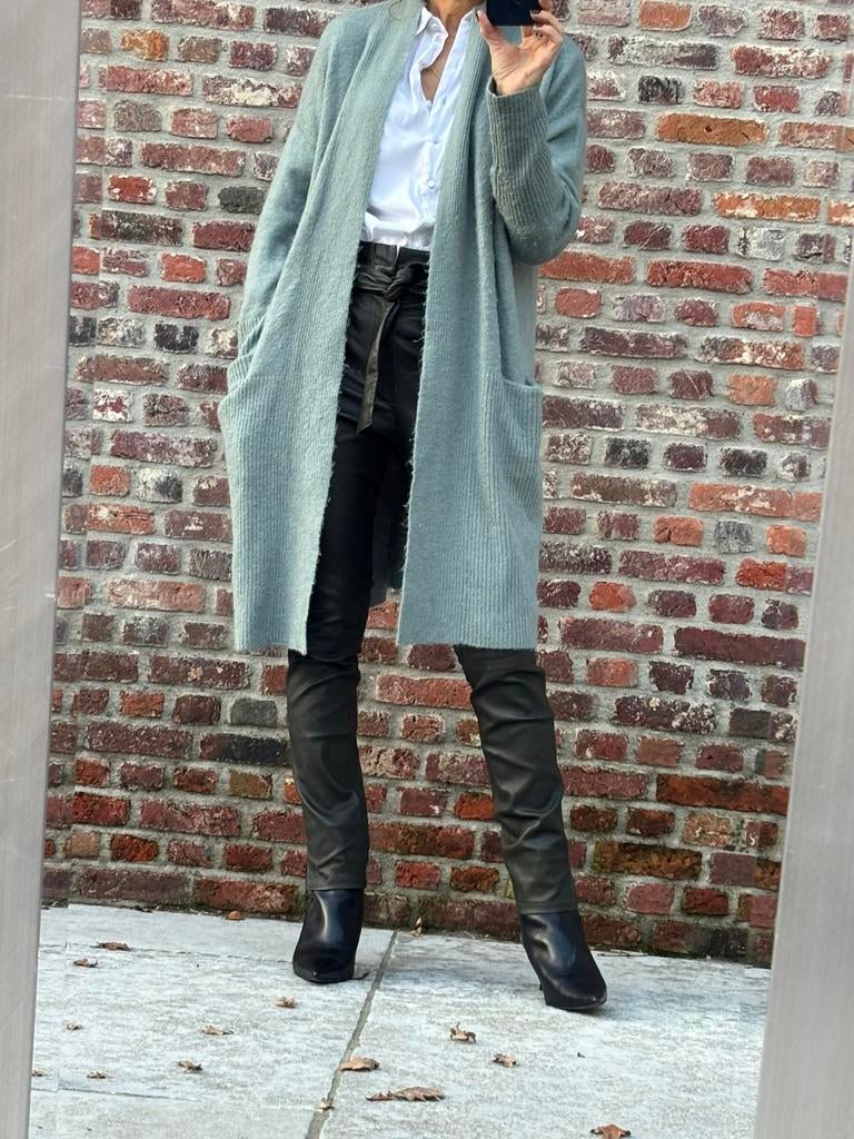 Wollen vest Summum, Kleding | Dames, Ophalen of Verzenden, Zo goed als nieuw, Maat 42/44 (L), Groen