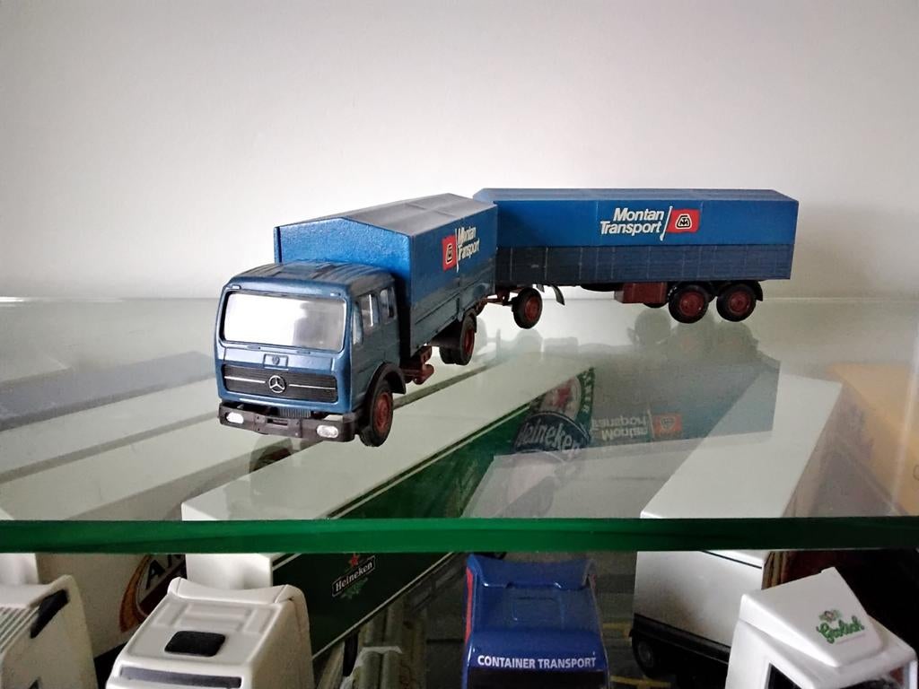 Nzg mercedes, Hobby en Vrije tijd, Modelauto's | 1:50, Ophalen of Verzenden, Zo goed als nieuw, Bus of Vrachtwagen, NZG