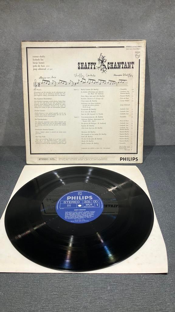 Ramses Shaffy — Shaffy Chantant, Cd's en Dvd's, Vinyl | Nederlandstalig, Ophalen of Verzenden, Zo goed als nieuw, 12 inch