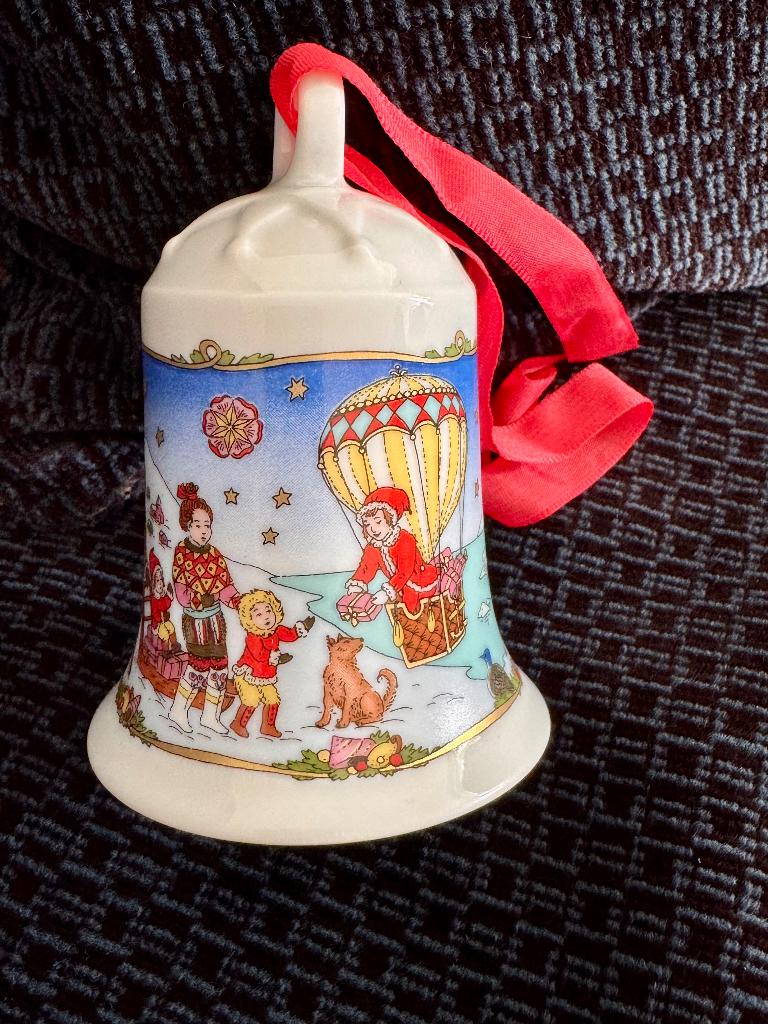 Kerstklok Hutschenreuther jaar 2000 - originele verpakking, Ophalen, Zo goed als nieuw