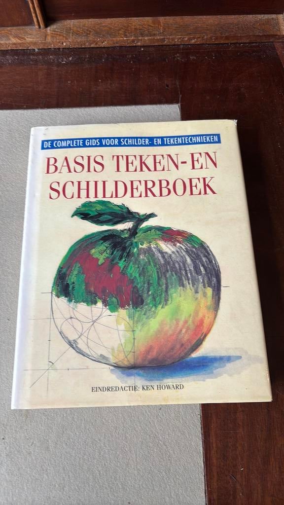 Basis teken- en schilderboek, Boeken, Ophalen of Verzenden, Gelezen, Tekenen en Schilderen