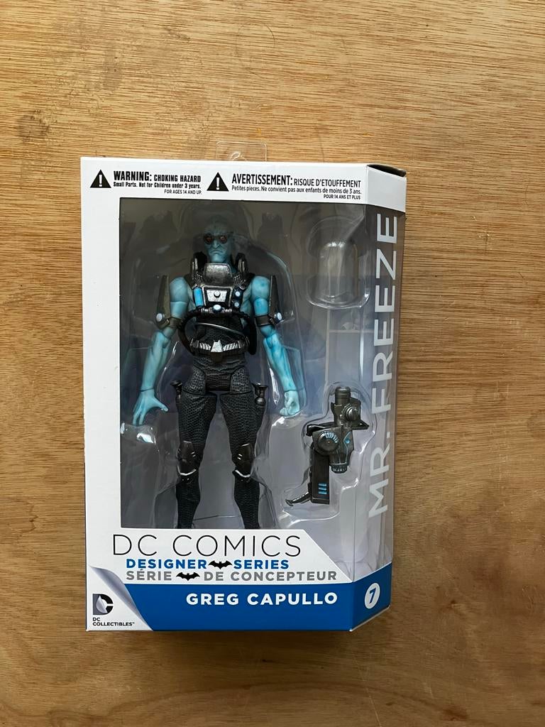Mr. Freeze DC Comics Greg Capullo Actiefiguur, Ophalen of Verzenden, Nieuw