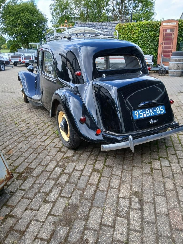 Citroën Citroen 1955 Zwart € 12000, 1140 kg, Zwart, Origineel Nederlands, Bedrijf