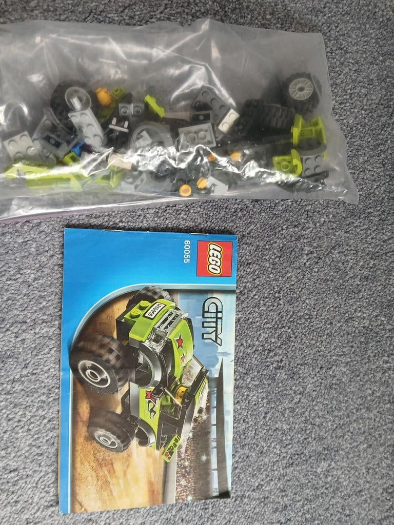 Lego monstertruck, Ophalen