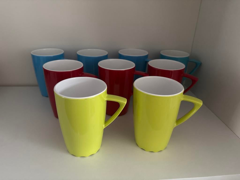 Rösti Mepal Melamine borden bekers Camping Servies, Ophalen of Verzenden, Zo goed als nieuw