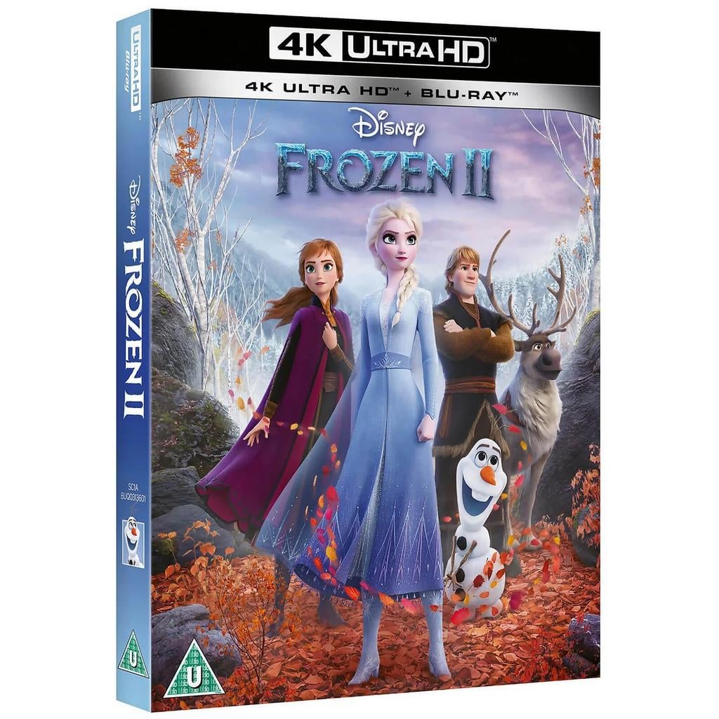 Frozen II 4K UHD/Ultra HD Blu-Ray UK (Geseald) Slip, Cd's en Dvd's, Blu-ray, Ophalen of Verzenden, Nieuw in verpakking, Tekenfilms en Animatie