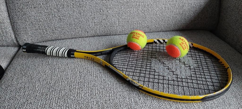 Tennis racket en ballen Artengo TR130, Ophalen of Verzenden, Racket, Overige merken, L00