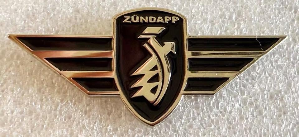 ZUNDAPP logo Pin zwart vor KS 50 100 125 517 CS GT GTS janus, Ophalen of Verzenden, Nieuw