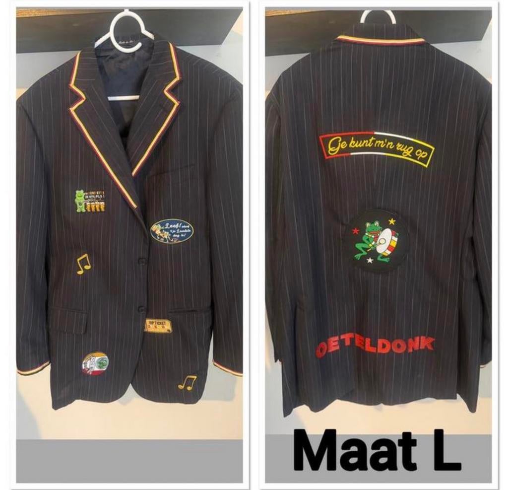 Oeteldonk heren jas maat L, Kleding | Heren, Carnavalskleding en Feestkleding, Ophalen of Verzenden, Nieuw