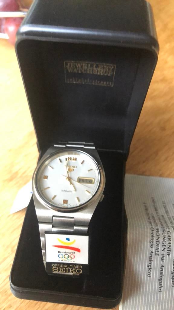 Seiko 5 Automatic model 7009 3130, Sieraden, Tassen en Uiterlijk, Horloges | Heren, Ophalen of Verzenden, Nieuw, Staal, Seiko