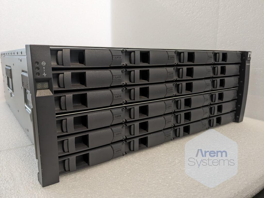 Netapp DS4246 24x 3.5" drive JBOD, Gebruikt, Hot swappable onderdelen, Xdl-uspr@netapp.com, Ophalen of Verzenden