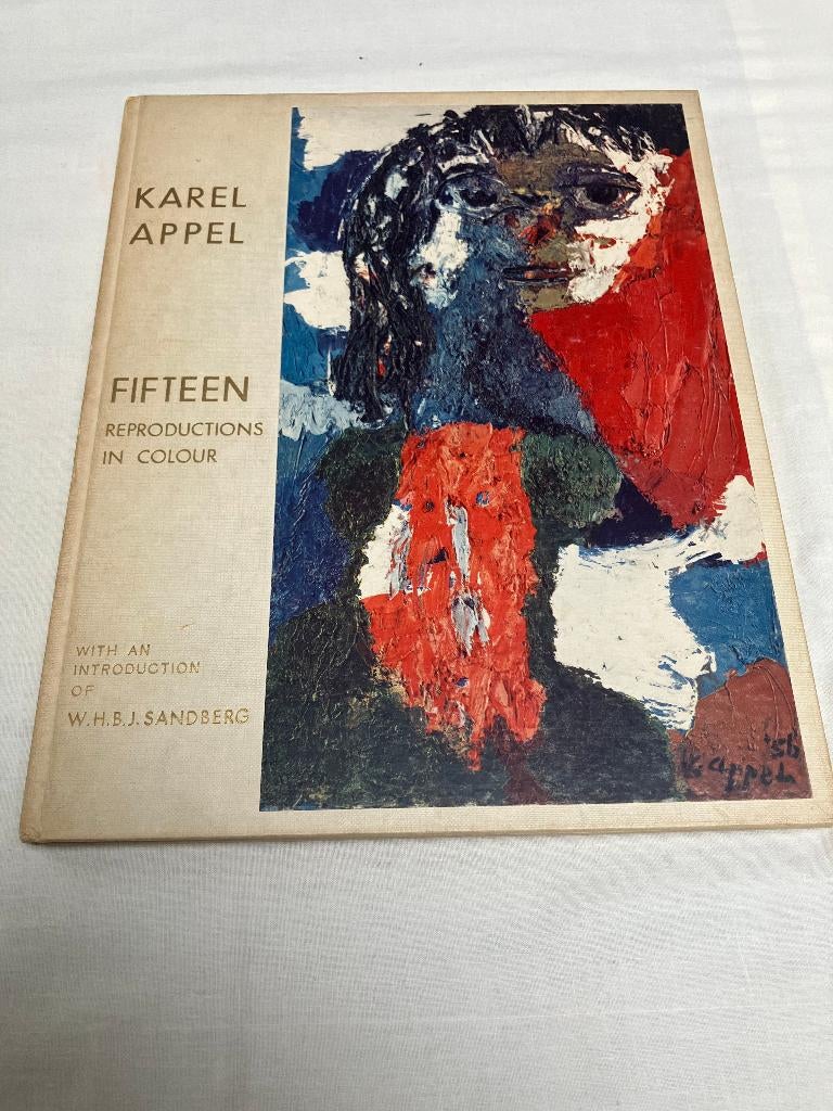 Karel Appel Fifteen Reproductions in Color 1971., Ophalen of Verzenden, Gelezen, Schilder- en Tekenkunst