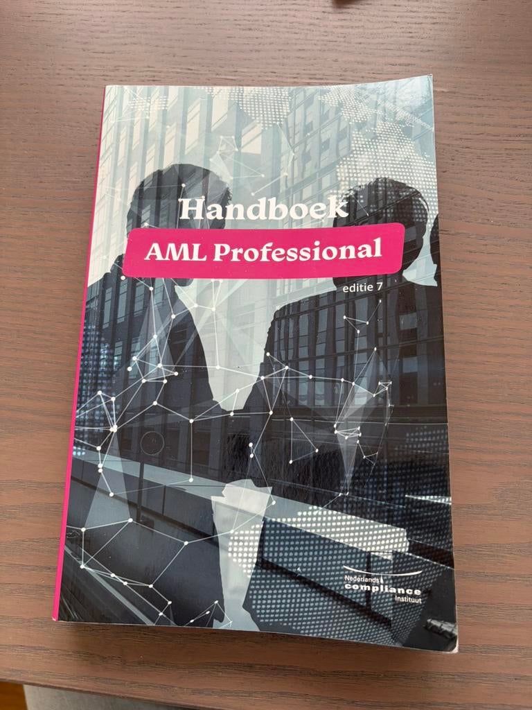 Handboek AML Professional editie 7, Ophalen of Verzenden, Nieuw