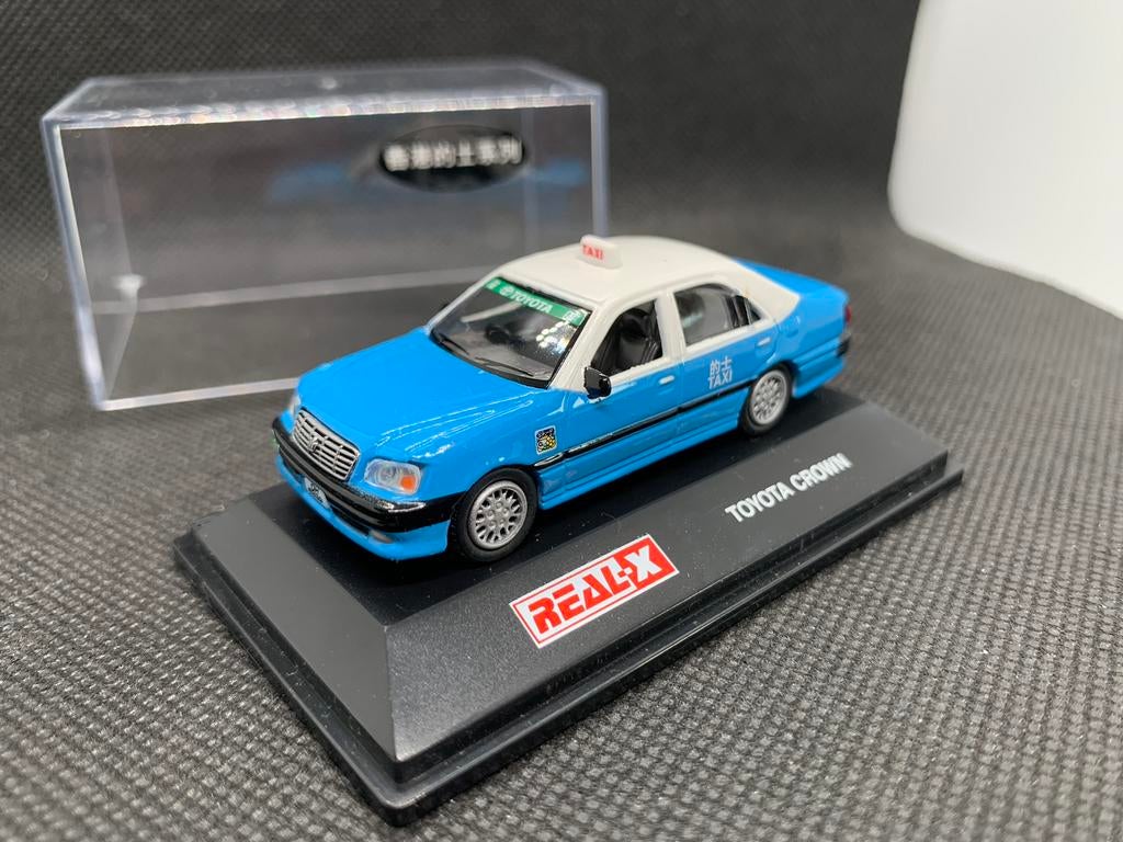 RealX Toyota Crown Taxi 1:72 OVP, Ophalen of Verzenden, Zo goed als nieuw, Auto