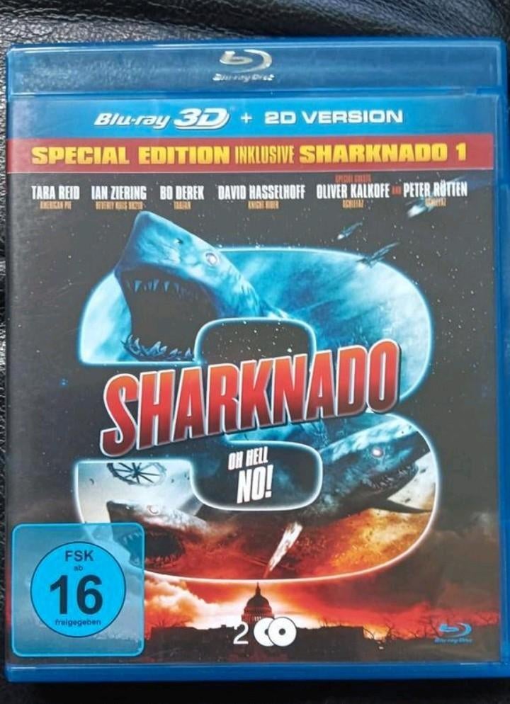 Sharknado 3 3D bluray Import, Cd's en Dvd's, Blu-ray, Ophalen of Verzenden, Zo goed als nieuw, Horror