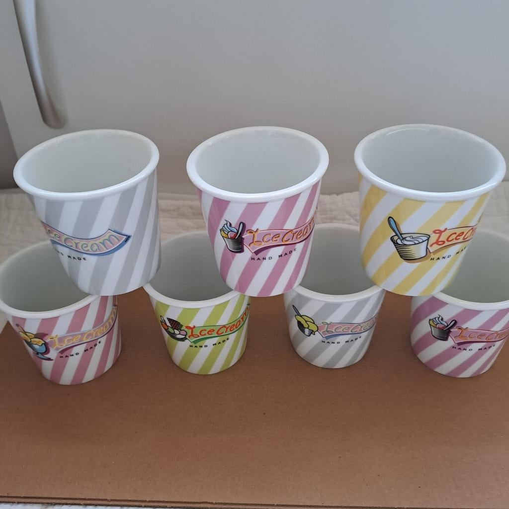 7  ijscoupes, Ophalen of Verzenden, Zo goed als nieuw, Overige stijlen, Overige typen