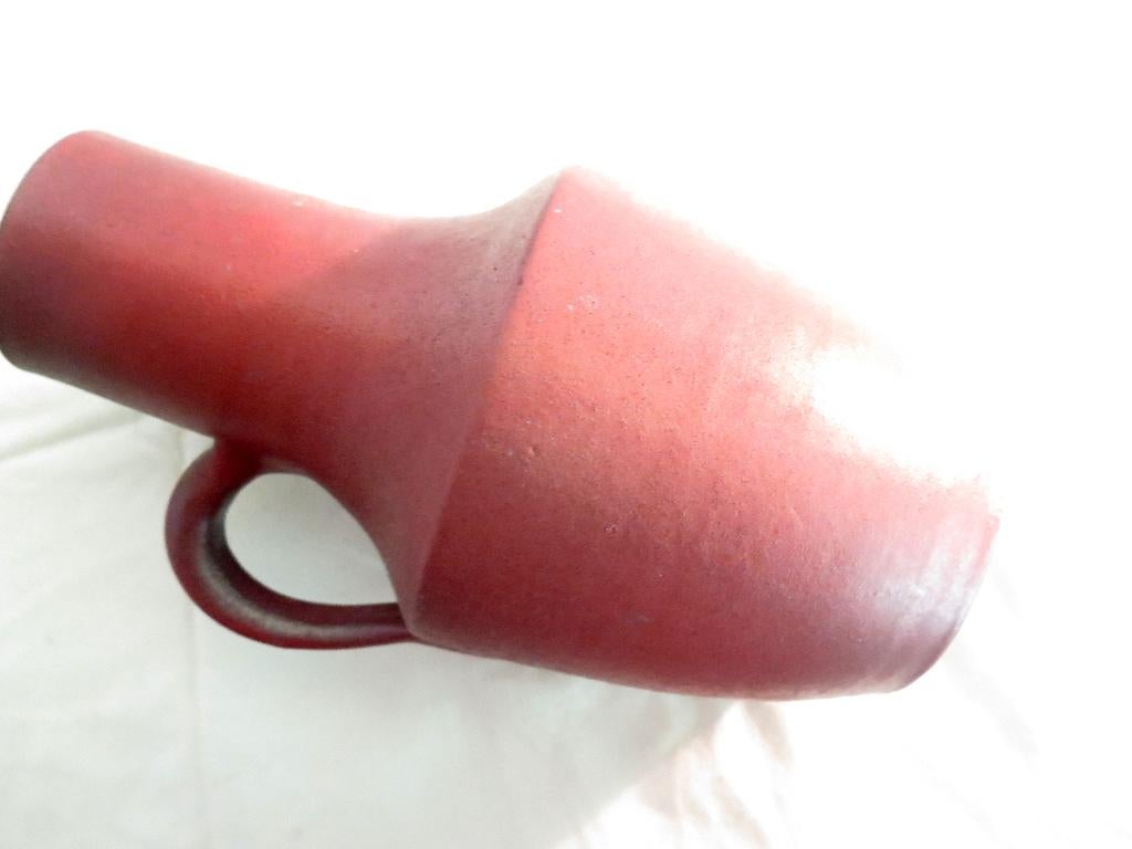 kruik DOK (D.O.K./Olde Kruyk) - bruin met oor, ca. 25 cm h, Ophalen of Verzenden