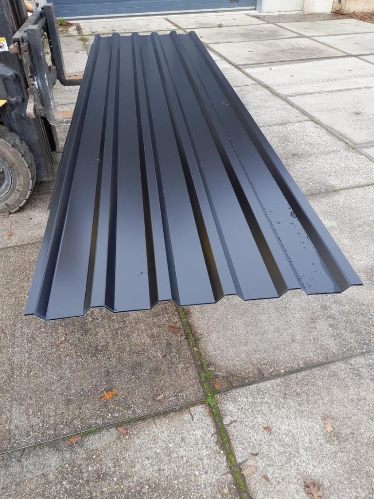 dakplaten te koop. nieuwe partijen! vanaf € 7,95,- m² ex btw, Dakplaat of Dakpanplaat, Zwart, Nieuw, Ophalen of Verzenden
