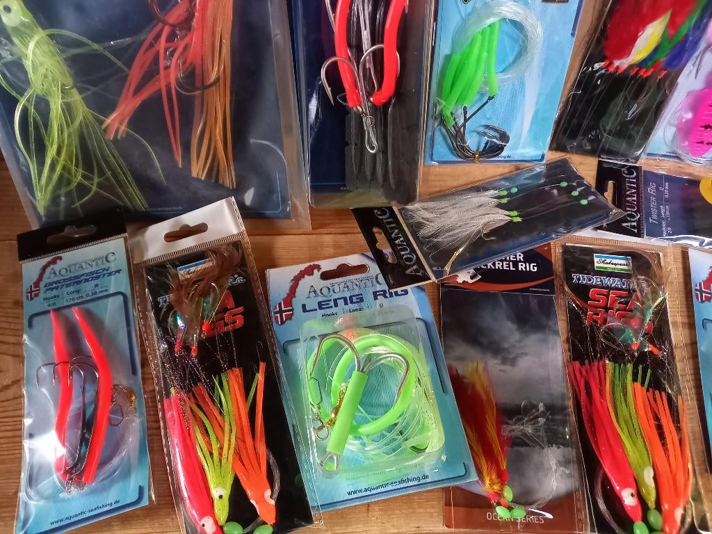 Onderlijnen pakket "Norway" 13 stuks onderlijnen/paternoster, Ophalen of Verzenden, Aquantic, Bodenroder Weg, Complete set