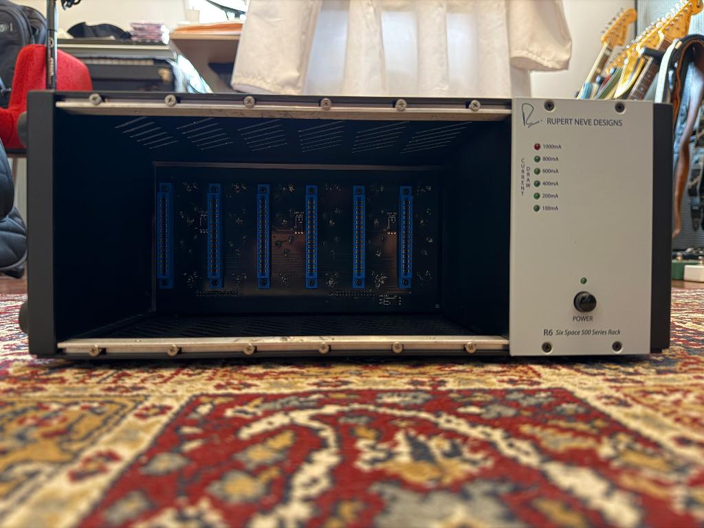 Rupert Neve Designs R6 - Portable Six Space 500 Series Rack, Ophalen of Verzenden, Gebruikt, Audio