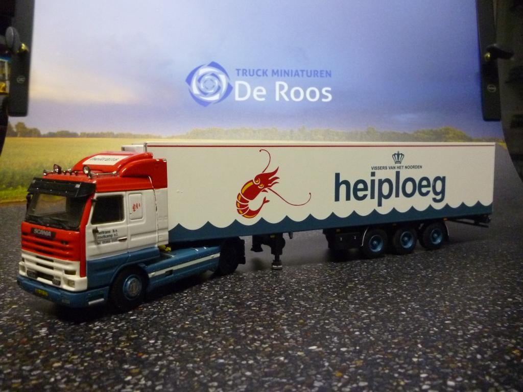 WSI Scania 113 Heiploeg, Ophalen of Verzenden, Zo goed als nieuw, Bus of Vrachtwagen, Wsi