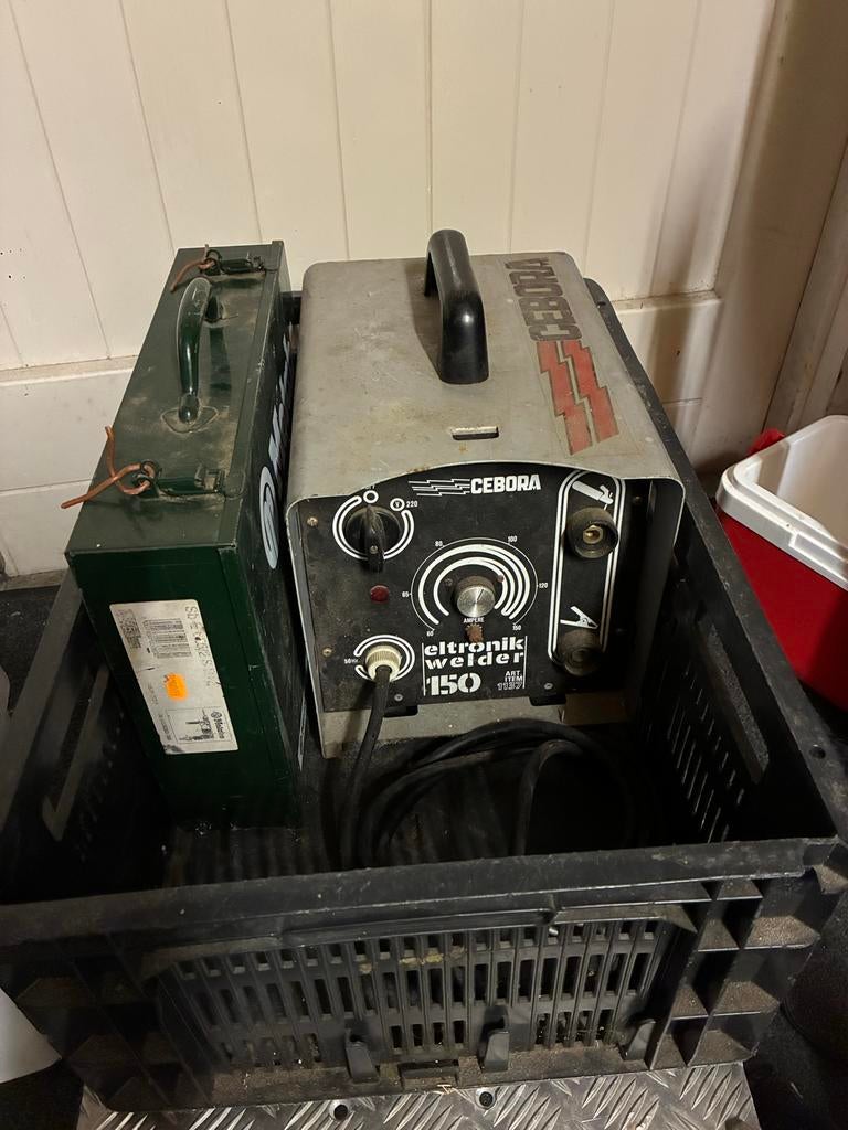 Cebora Eltronik Welder 150 Lasapparaat, Ophalen of Verzenden, Gebruikt, Minder dan 150 ampère, Elektroden