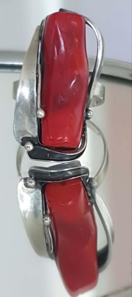 Antieke chique ring., Sieraden, Tassen en Uiterlijk, Ringen, Zo goed als nieuw, Dame, 17 tot 18, Zilver, Zilver, Verzenden