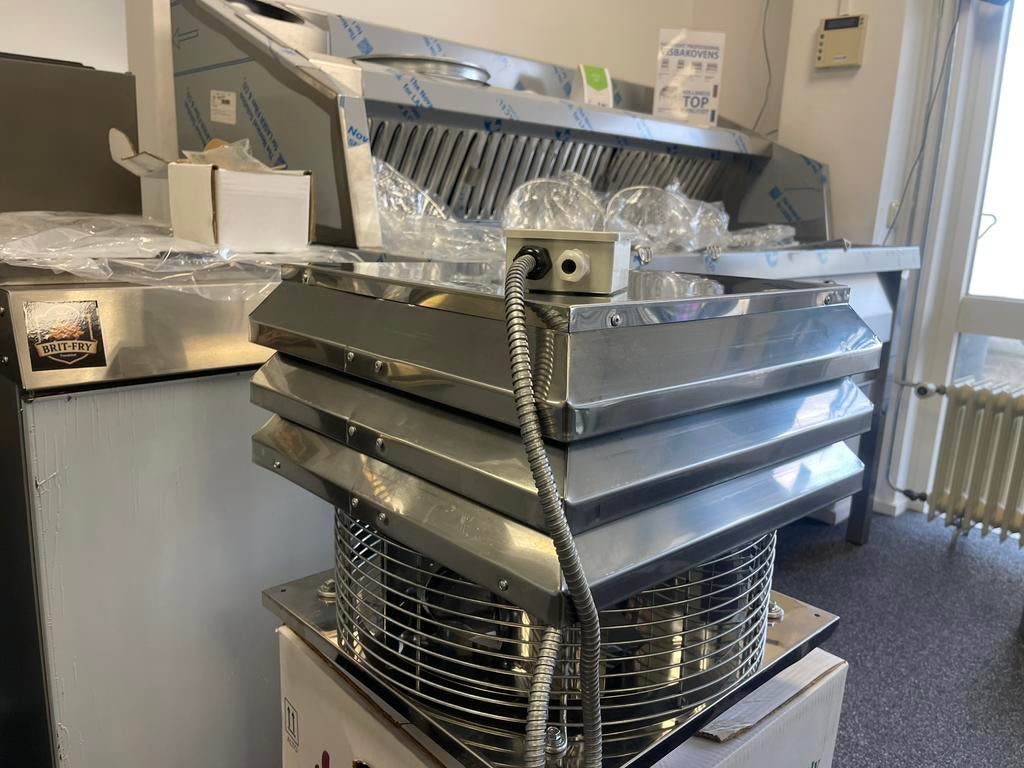 AFZUIGMOTOR HOGE TEMPERATUUR FOODTRUCK VERKOOPWAGEN HORECA, Ophalen, Fornuis, Frituur en Grillen