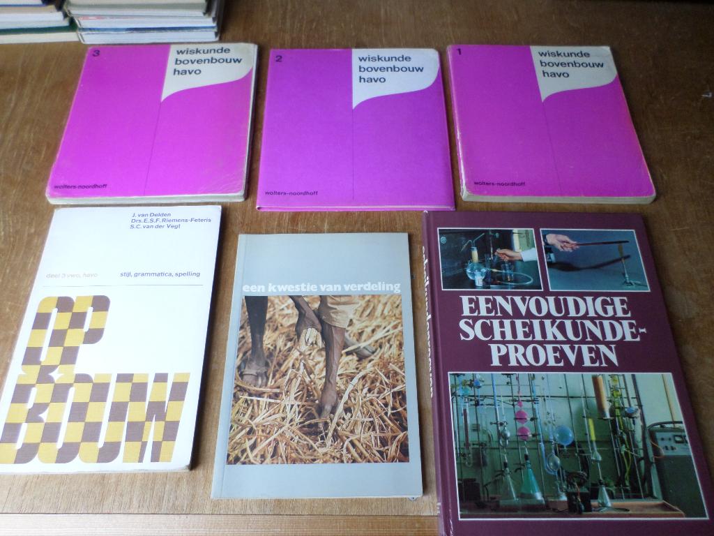Vintage Jaren 70 Schoolboeken, Leerboeken, Boeken, Ophalen of Verzenden, Gelezen, HAVO