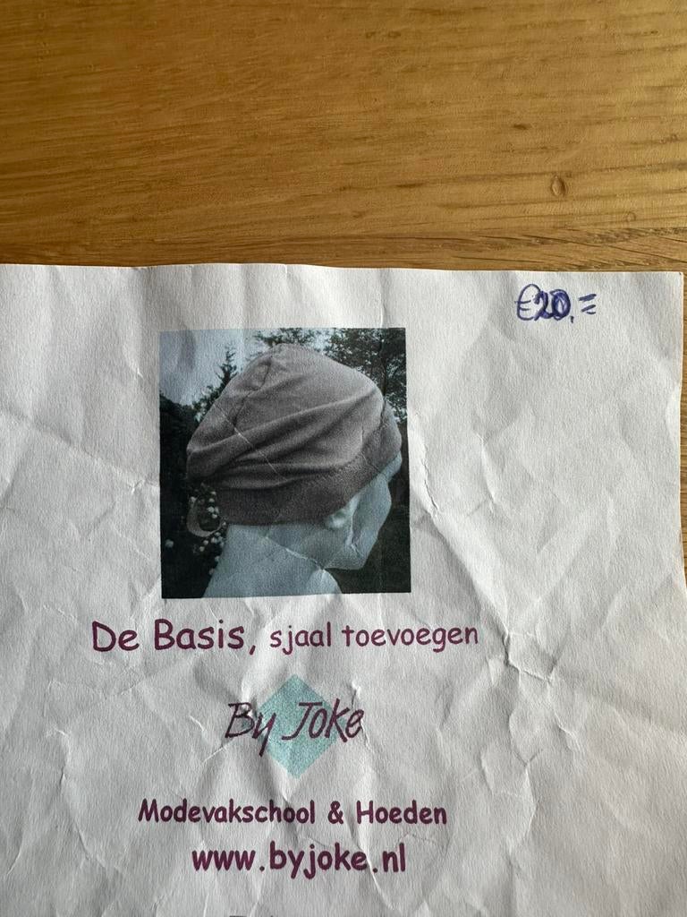 Chemo mutsjes. 2 x, Ophalen of Verzenden, Zo goed als nieuw, Muts