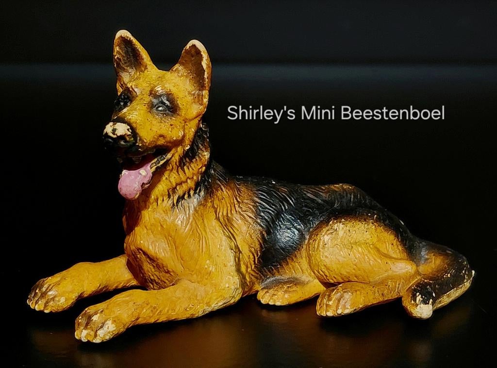 Schleich Duitse herder, Ophalen of Verzenden, Zo goed als nieuw, Hond of Kat, Beeldje of Figuurtje
