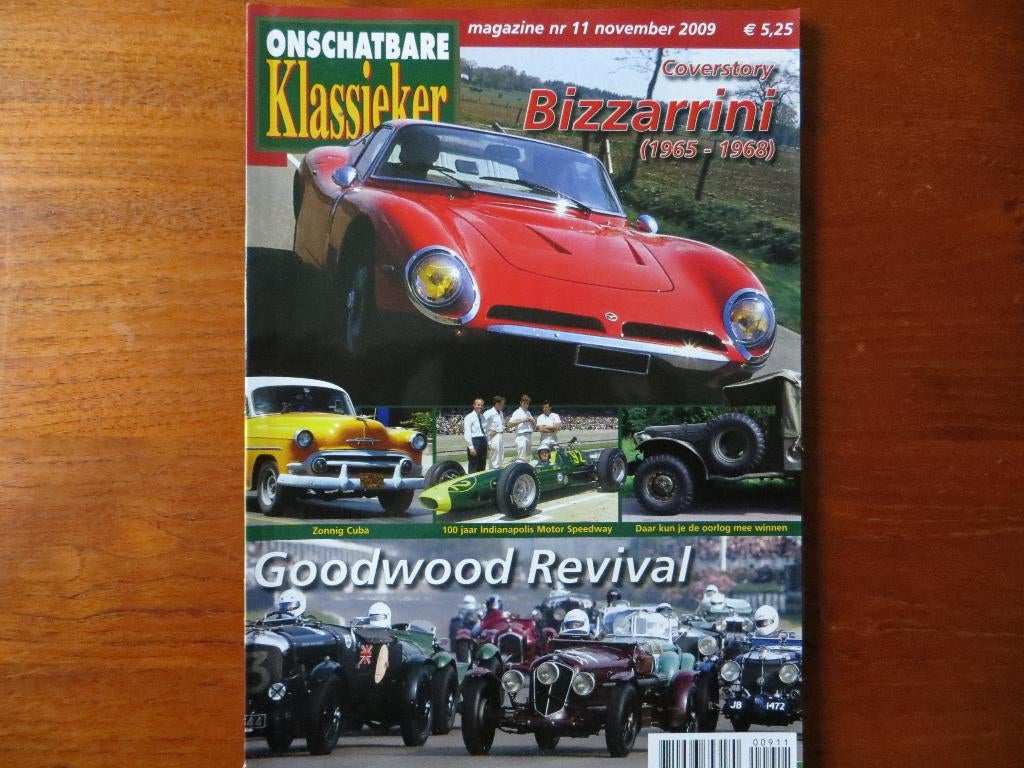 Onschatbare Klassieker 11 2009 Bizzarrini, 90 jaar Citroën, Ophalen of Verzenden, Nieuw, Citroën