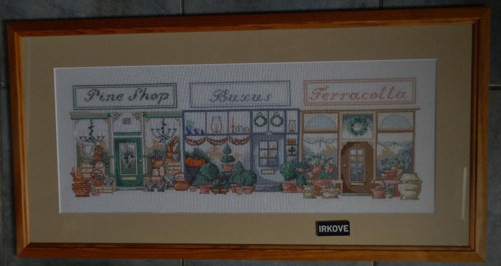 WINKEL GALERIJ * GEBORDUURD * In Lijst *, Ophalen of Verzenden, Nieuw