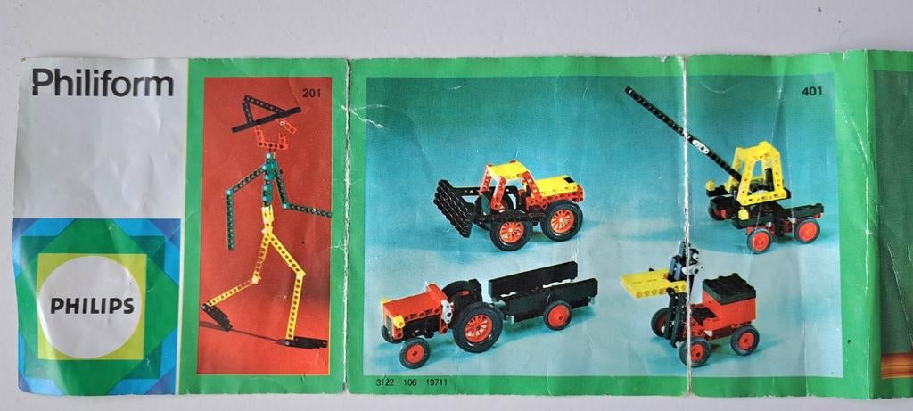 Philiform Philips Bouwdoos - Vintage Speelgoed, Ophalen of Verzenden, Gebruikt, Overige merken