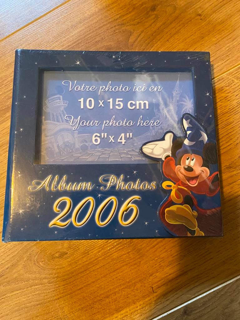 Vintage 2006 photo album Disneyland Paris NIEUW, Verzamelen, Disney, Ophalen of Verzenden, Overige figuren, Nieuw, Overige typen