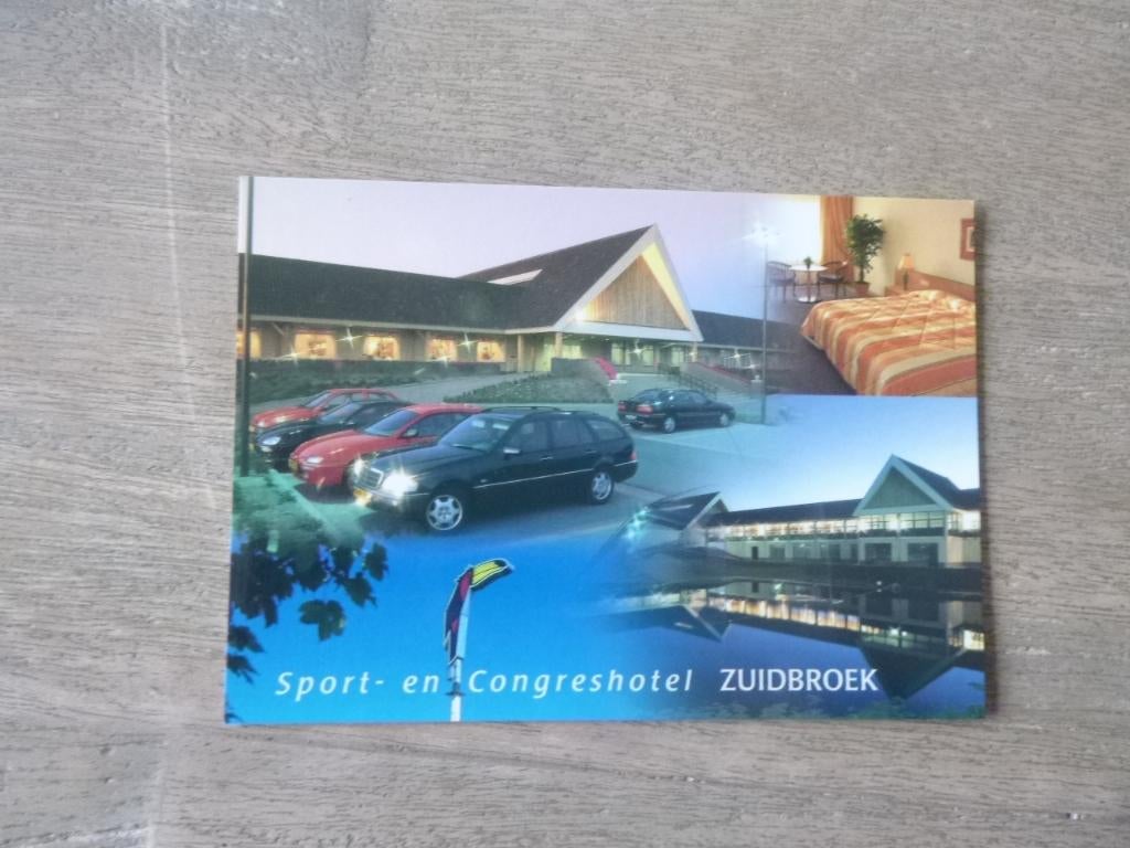 Zuidbroek, sport- en congreshotel Zuidbroek/interieur, Verzenden, 1980 tot heden, Ongelopen, Drenthe