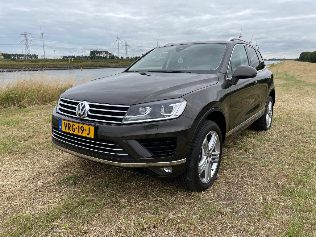 Volkswagen Touareg, Automaat, Bruin, Leder, Diesel