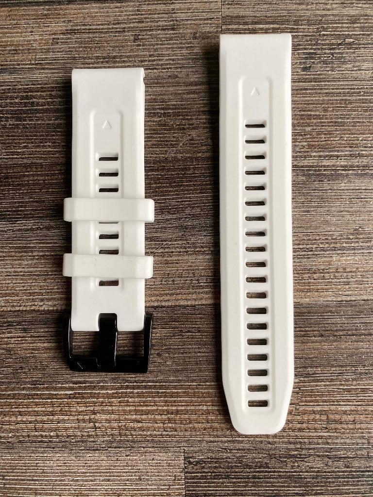 25013 Polsbanden Quickfit Garmin 22mm, nieuw, Wit, Garmin, Nieuw, Ophalen of Verzenden