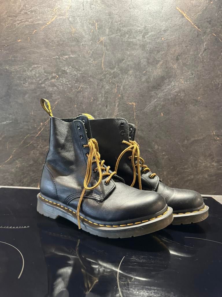 Dr. Martens 1460 Pascal Virginia, Kleding | Dames, Schoenen, Zwart, Lage of Enkellaarzen, Ophalen of Verzenden, Dr. Martens