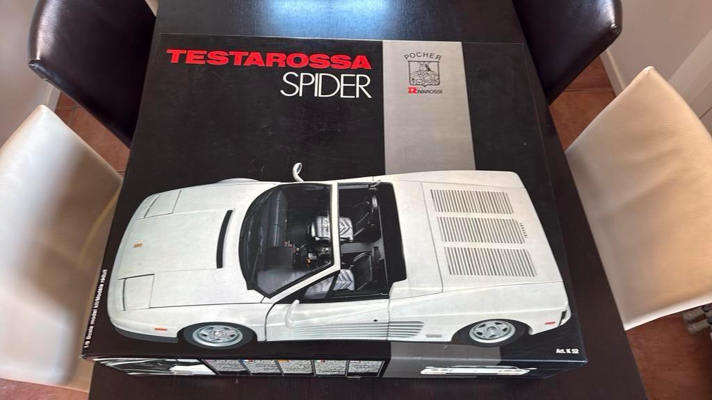Pocher Ferrari Testarossa Spider, Ophalen, Zo goed als nieuw, 1:5 t/m 1:8, Auto