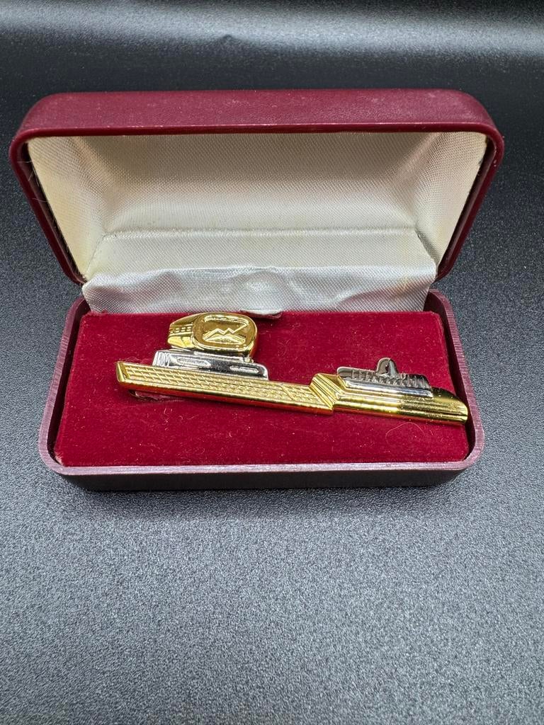 Vintage stropdas clip, Ophalen of Verzenden, Overige materialen