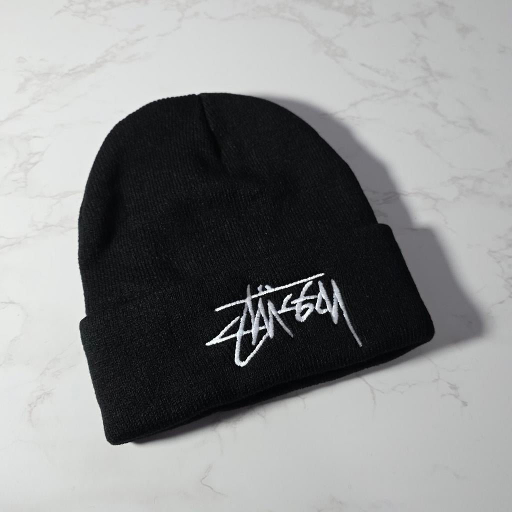 Stussy Wintermuts Zwart, Ophalen of Verzenden, Nieuw, Muts