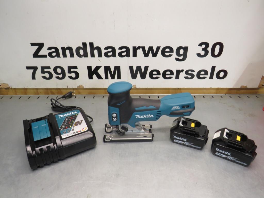 Makita DJV181 18V Li-ion accu decoupeerzaag accus en lader, Makita, Nieuw, Zandhaarweg, Ophalen of Verzenden