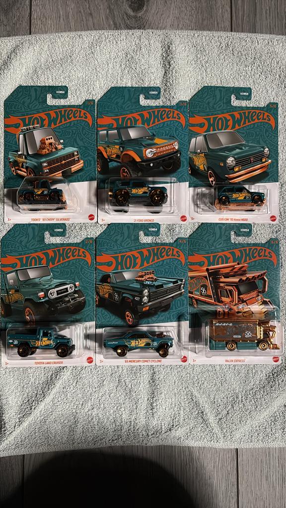 Hot Wheels 56 Series Set - Complete Set!, Auto, Nieuw, Ophalen of Verzenden, Mattel