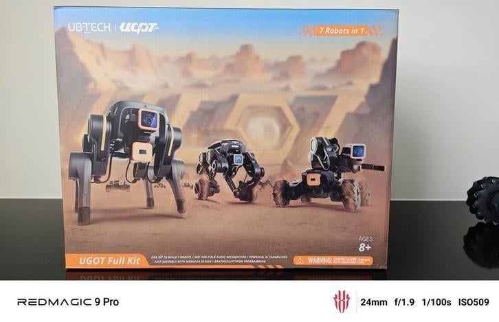 Nieuw Ubtech Ugot Full Kit. 7 robots in 1. Advanced AI., Kinderen en Baby's, Speelgoed | Educatief en Creatief, Ophalen of Verzenden