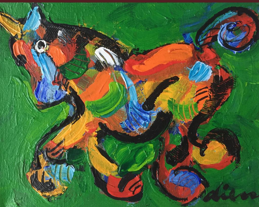 Peter Diem Origineel werk, Ophalen of Verzenden