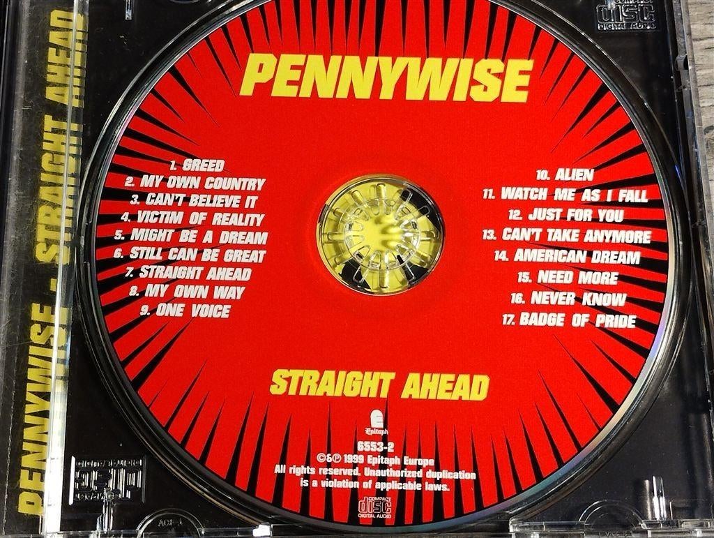 Pennywise - Straight Ahead, Ophalen of Verzenden, Zo goed als nieuw, Poprock